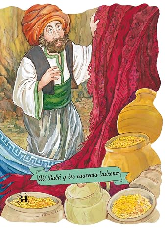 Ali Baba y Los Cuarenta Ladrones: Ali Baba and the Forty Thieves (Troquelados Clasicos Series)