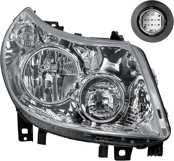 LONGLING Replacement Driver Right Side O/S Headlight Head Lamp Light for Fiat Ducato Citroen Relay Peugeot Boxer 2006-2011