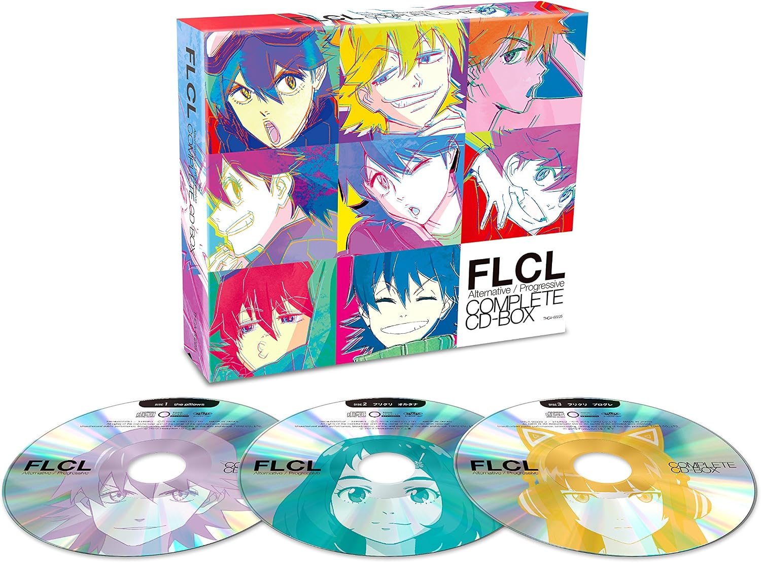 劇場版「フリクリ オルタナ/プログレ」complete Cd-box