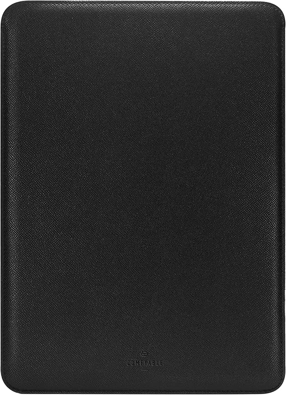 Comfyable Laptop Sleeve Precisely Compatible with 13 Inch Mac Air M5 2026 A3449 M4 M3 M2 M1 & MacBook Pro 13-in 2022-2016 & MacBook Neo A18, Faux Leather Cover Case, Black