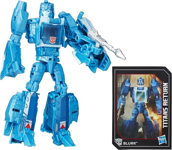 Transformers Playskool Heroes Generations Titans Return Titan Master Hyperfire and Blurr