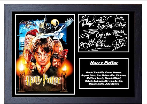 Generic Harry Potter Cast Signed/Autographed Print. (A4 Print Only)