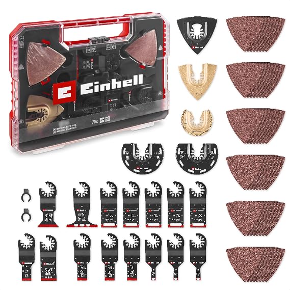 Einhell XXL-CASE 70 Parça Multitool Aksesuar Set 49708170