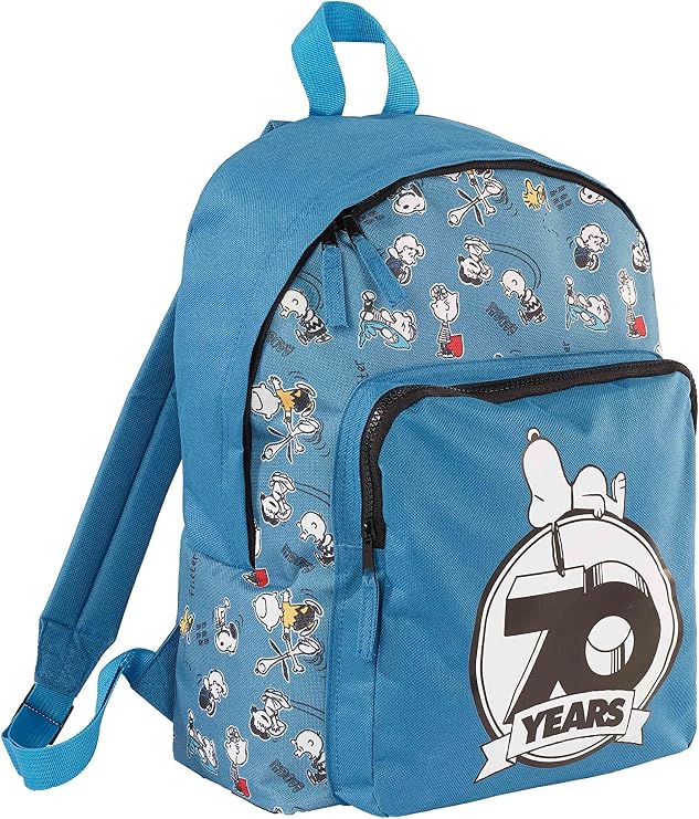 ONOMATO! Peanuts Snoopy Children's Boys Nursery Backpack Bag, blue, One Size