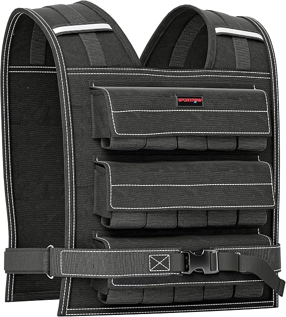 SPORTNOW 15-30KG Adjustable Weighted Vest for Men and Women