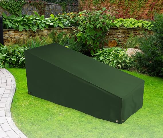 Bosmere Protector 6000 | Sun Bed Garden Furniture Cover | L 220cm W 80cm H 55cm | 100% Waterproof, UV Protected, Heavy Duty 600D | | C566