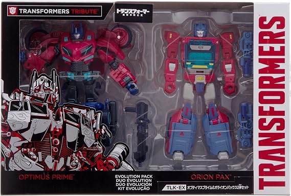 Transformers TLK-EX Optimus Prime & Orion Pax, Set of 2