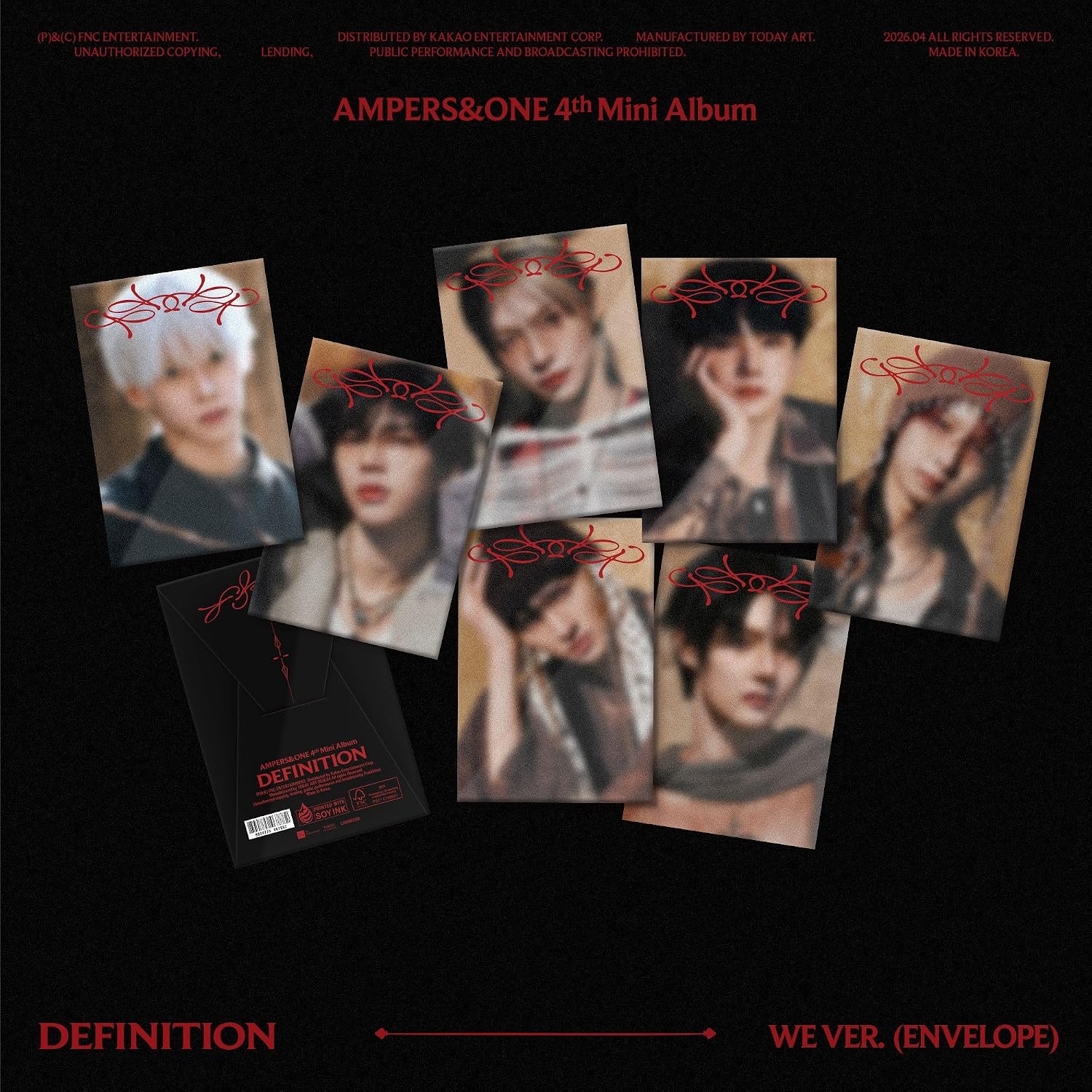 AMPERS&ONE DEFINITION WE Ver.（韓国盤）正規輸入盤