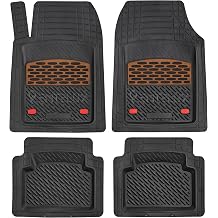 Red-Black Mat with 3D Pool Compatible with Ford Fiesta 2006-2007 Model