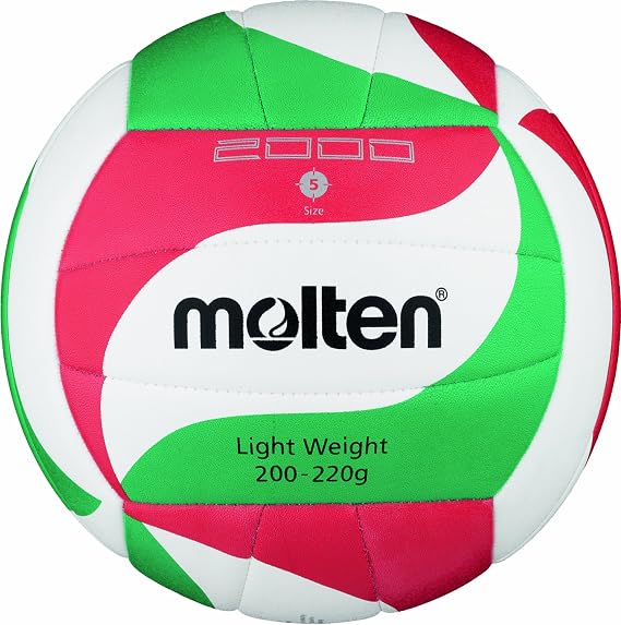 Molten Volleyball - 5 White/Green/Red