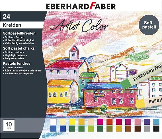 Eberhard Faber 522524 Soft Pastel, 24 Renk