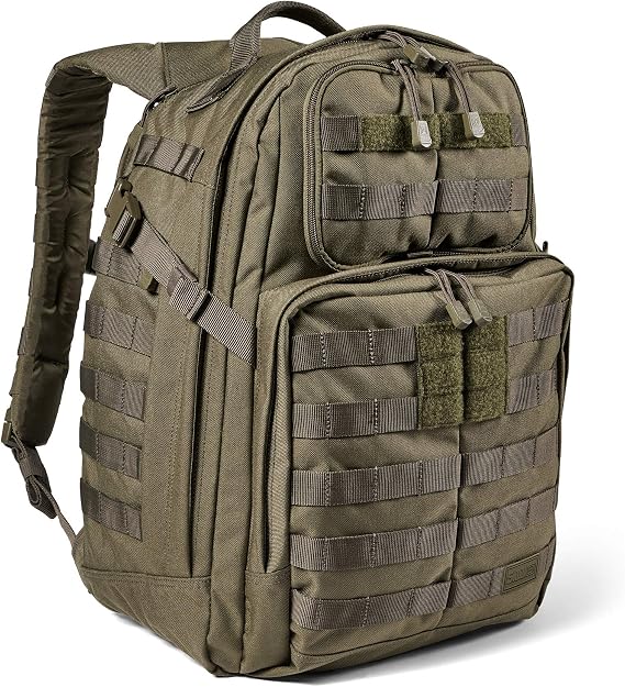 5.11 Tactical Backpack – RUSH 24 2.0 – Military Molle Pack, CCW and Laptop Compartment, 37 Liter, Medium, Style 56563 –