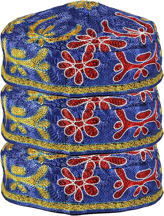 Zion Judaica Buchari Kippot Premium Machine Made Single or Bulk