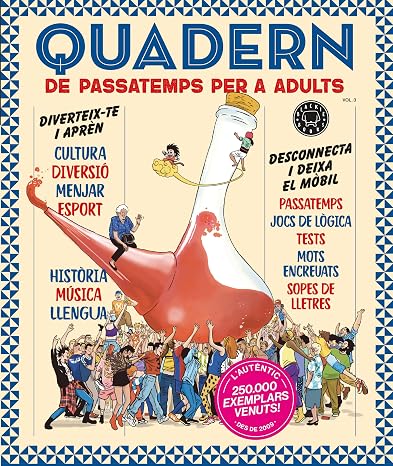 Quadern Blackie vol.3: Quadern de passatemps per a adults (QUADERNS BLACKIE BOOKS)