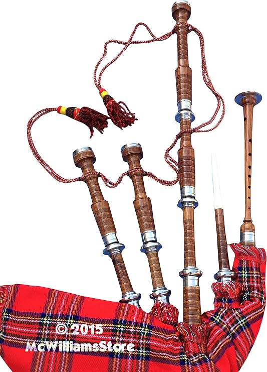 McWilliams Bagpipe, Bagpipe For Beginners Adult, Ready to Play with complete accessories
