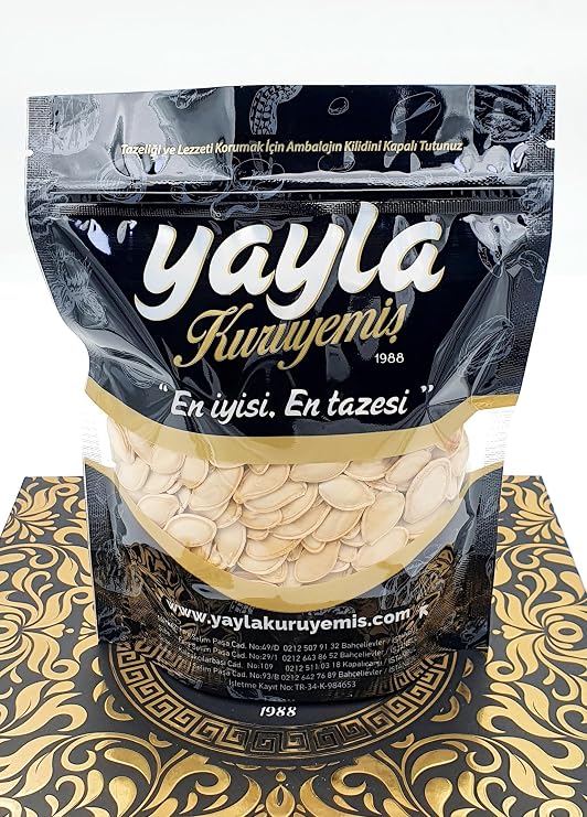 YAYLA Kuruyemiş TUZSUZ KABAK ÇEKİRDEĞİ-1KG