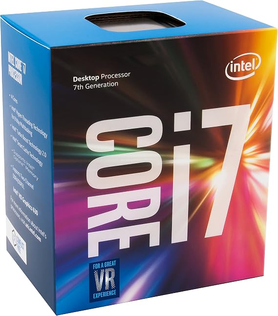 Intel Core i7-7700K Processor 4.20GHz Box 8 MB Smart Cache – Processors (Intel® Core™ i7 7th Generation, 4.20GHz, LGA 1151 (H4 Slot), PC, 14nm, i7-7700K)