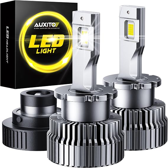 AUXITO D2S 電球 30000LM 6000K ホワイト D2S/D2R 電球 プラグアンドプレイ CANbus Ready No Flicker 2個パック
