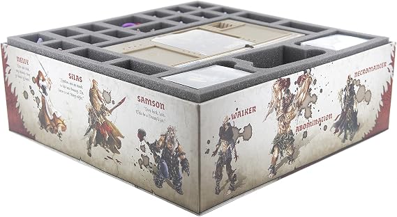 Feldherr Foam tray value set compatible with Zombicide Black Plague