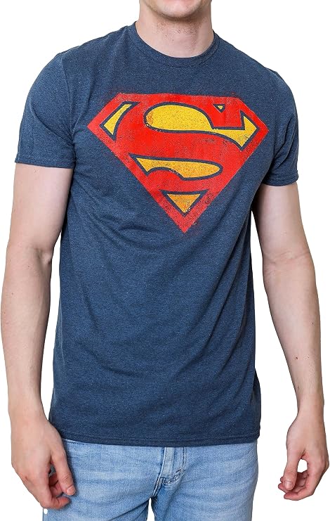 Superman Logo Symbol Justice League DC Costume Adult T-Shirt