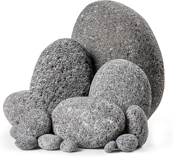 Lava Stones Mix 10-200 mm 10 kg - Natural Stones Garden Aquarium