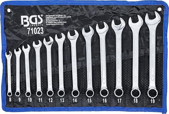 BGS 71023 | Combination Spanner Set | 8 - 19 mm | 12 pcs.