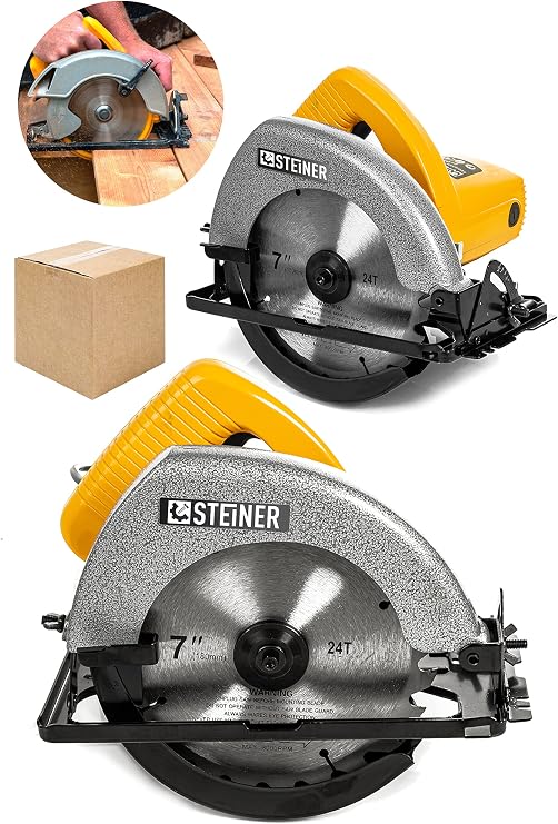 Steiner German 3000 Watt Sri Sjs Metal Transmission Chipboard Cutting Circular Saw Machine 185mm