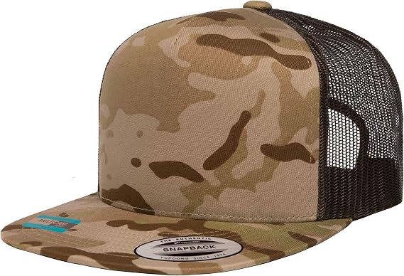 Yupoong Unisex Yp Classics Multicam Trucker Cap Hat