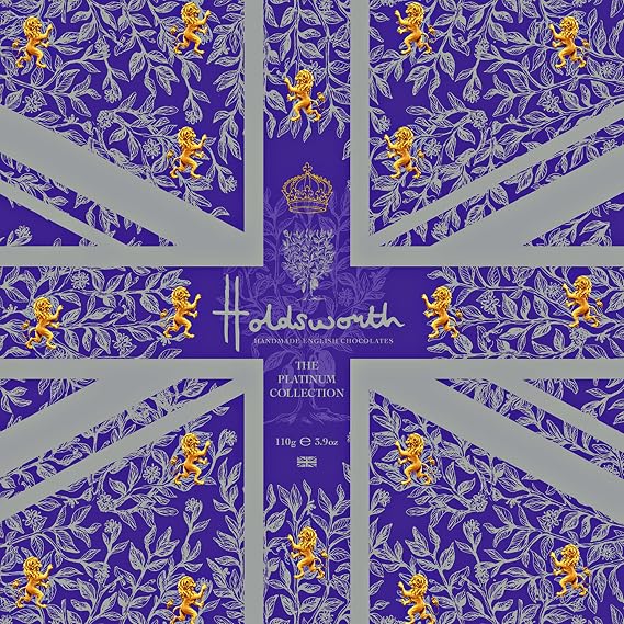 Holdsworth Chocolates Occasions Collection - The Platinum Collection Filled with Handmade Truffles and Assorted Milk, Dark and White Chocolates Perfect for gifting 110g