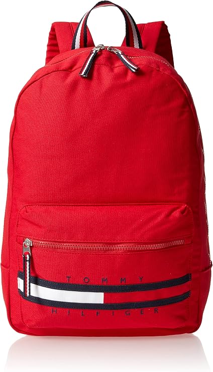 Tommy Hilfiger Men's Gino Backpack, Apple Red, One Size