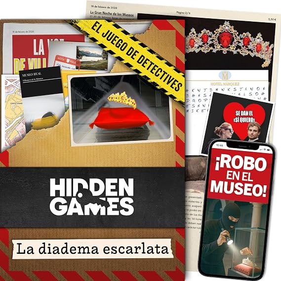 Hidden Games Crime Scene – Scarlet Headband – Detective Game