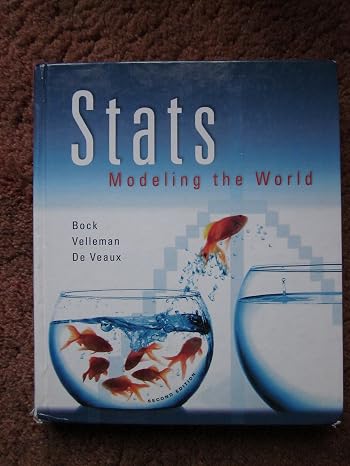 Stats: Modeling the World