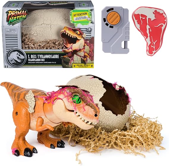 Jurassic Interactive Hatching Dinosaur - T. Rex