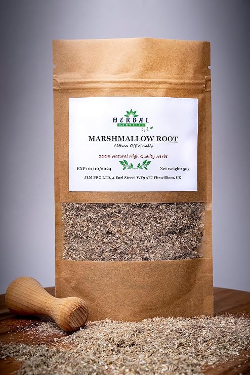 Marshmallow Root Tea Dried 100g - Althea Officinalis L. - Altheae Radix - Herbal Remedies by J. - Prawoslaz korzen