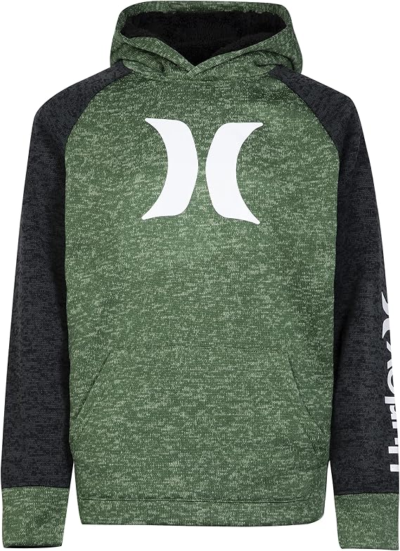 Hurley Boy's Pullover Hoodie Hooded Sweatshirt (pack of 1)