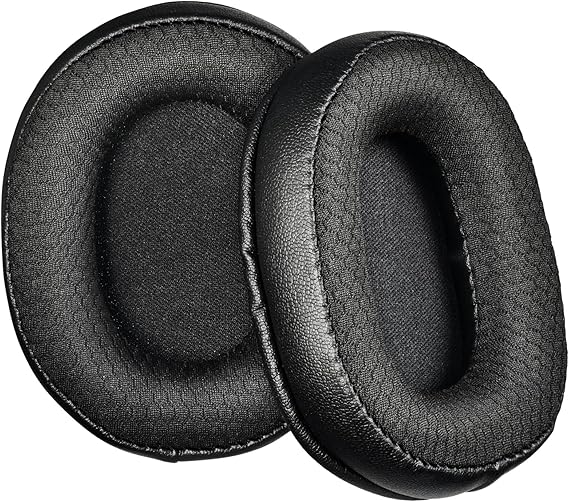 Audio Technica HP-M50xSTS Replacement Ear Pads Breathable Comfort Mesh Material Compatible Models: ATH-M50x, ATH-M50xGM, ATH-M50xBT, ATH-M50xBT2, ATH-M50xSTS, ATH-M50xSTS-USB Domestic Genuine Product