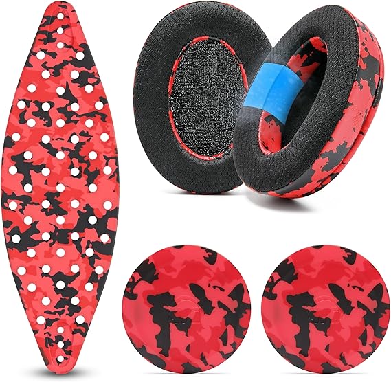 WC Mod Kit Arctis Nova 7 - Gel Earpads, Headband & Side Plates
