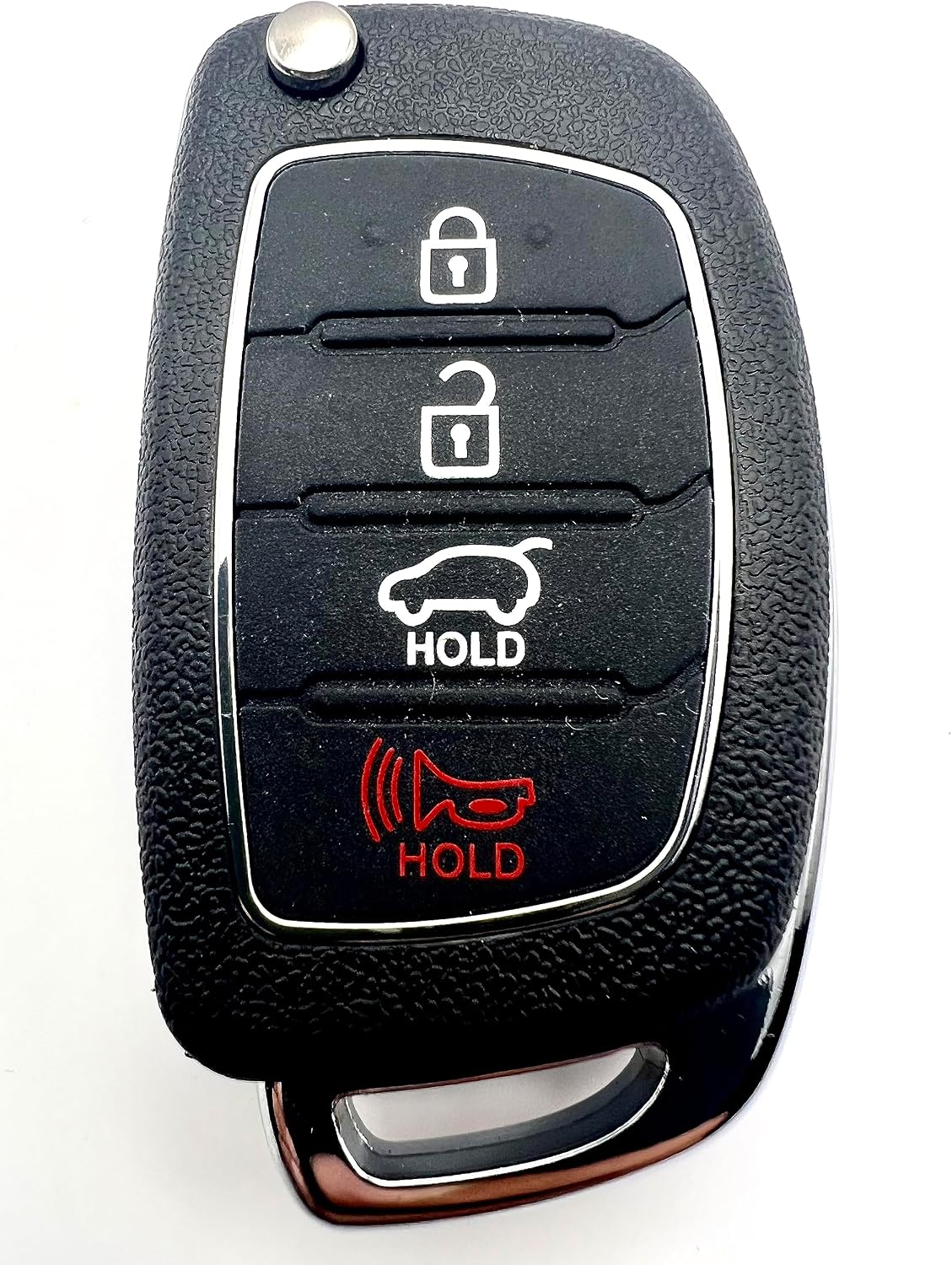 Automobile Locksmith 4 Button Key Case for Hyundai Case I10 I20 I30 I40 IX35 IX45 Santa Fe Tucson Sonata remote flip key case replacement