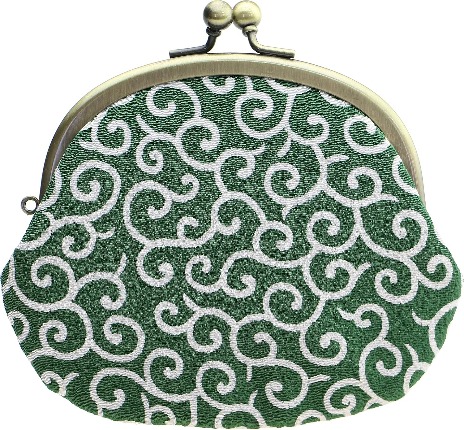 watona Crepe Coin Purse 3.3 inch Round Coin Purse