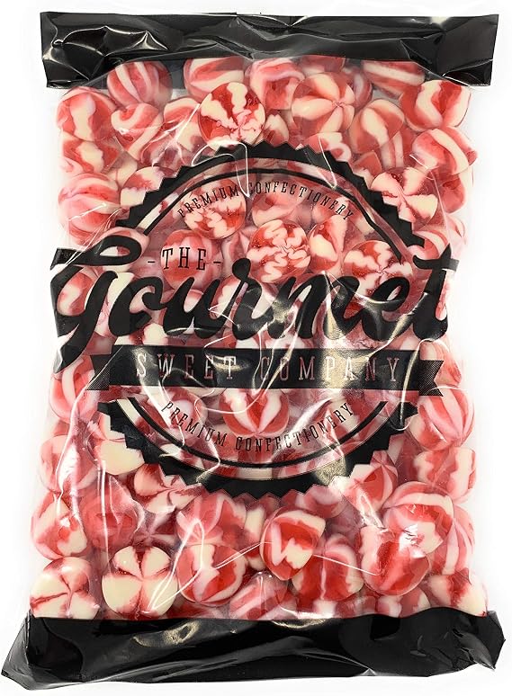 Strawberry Twist Kisses 1kg Share Bag by The Gourmet Sweet Company