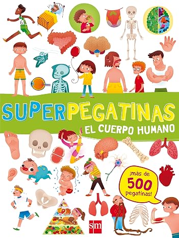 Superpegatinas El cuerpo humano (Pegatinas)