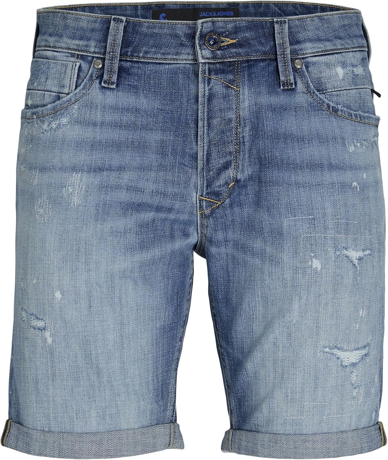 Jack & Jones Slim Fit Denim Şort JJIRICK JJBLAIR SHORTS GE 702 SN, 5003120494