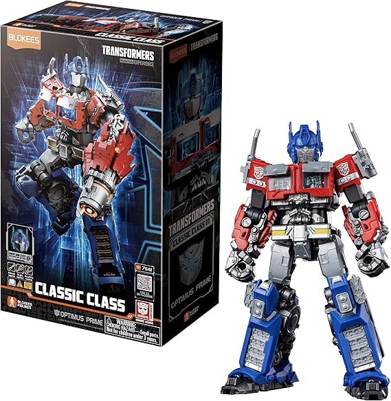 Blokees Transformers Classic Class 01: 83 parçalı Optimus Prime model kiti