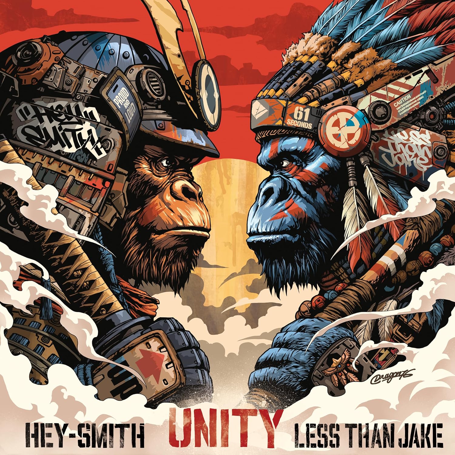 Unity - HEY-SMITH・Less Than Jakeメガジャケ付