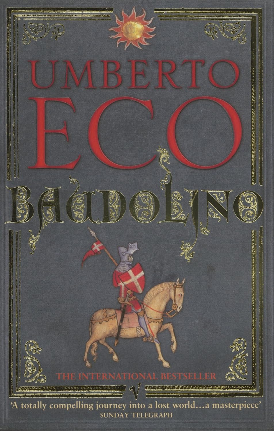 Baudolino Kağıt Kapak – İthal, 2 Ekim 2003