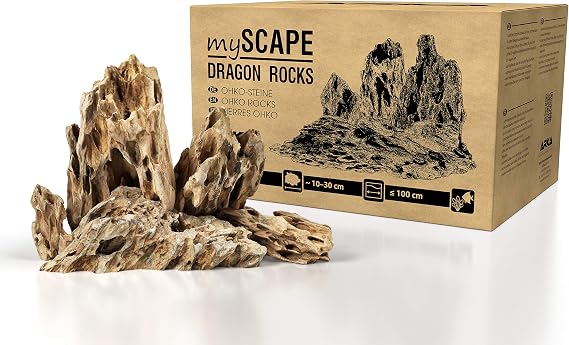 ARKA Dragon Rock 10 kg 10-30 cm - myScape-Rocks Aquascaping