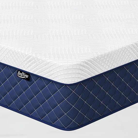 Small Single Mattress 75x190cm, 2FT4, Medium Firm, 10.6 Inch Innerspring Hybrid Mattress with Breathable Foam and Pocket Spring For Cool Comfort Sleep, Mattress in a Box(75x190x27cm)