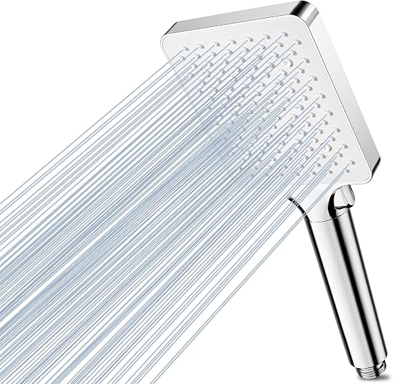 Magichome High Pressure Shower Head with 6 Spray Modes, Chrome Finish