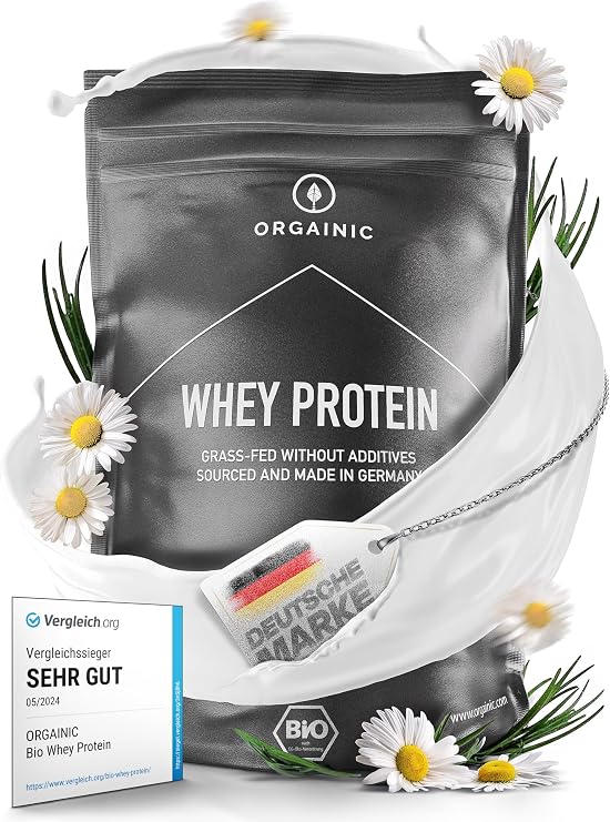 ORGAINIC - Organic whey protein - Organic certified (DE-ÖKO-006) - grass fed - 1000g