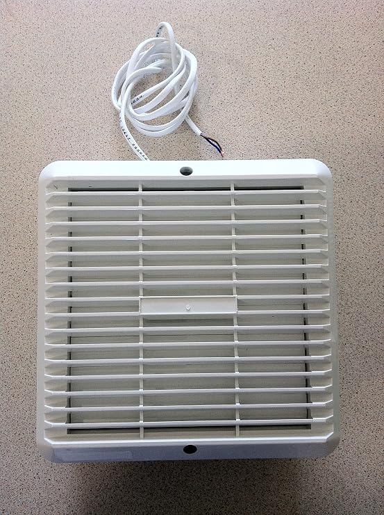 Kitchen/Utility Window Extractor Fan - 6" 150mm with Automatic Shutter